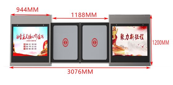 Bon prix Manual Lock Steel Construction Platform Screen Doors For Industrial And Commercial en ligne