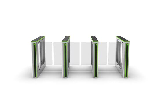 acheter Scanner de passeport Porte tourniquette pivotante Contrôle de foule Porte tourniquette vitesse automatique Pour le poste de contrôle / hall d'immigration online manufacture