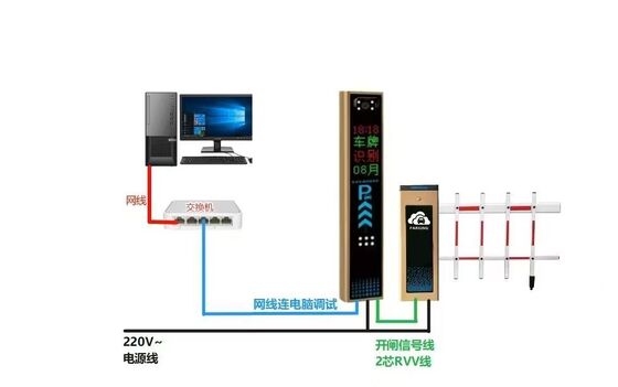 acheter Porte de barrière à bras pivotant lourd avec fonctionnement motorisé Idéal pour les applications de stationnement commercial et de contrôle du trafic online manufacture