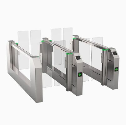 acheter Porte piétonne automatique de barrière de vitesse d'aéroport d'oscillation d'AB pour des agences gouvernementales de douane de gymnase online manufacture