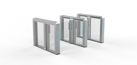 Acheter Portillon de sécurité intelligent pour supermarché en acier inoxydable avec lecteur QR online manufacture