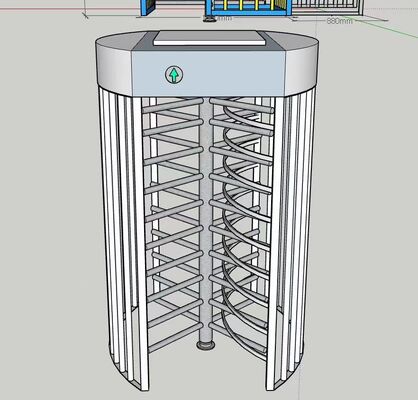 acheter Contrôle d'accès Piétons Tourniquets à pleine hauteur pour chantier de construction online manufacture