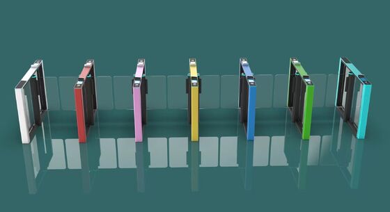 Bon prix Portillons tourniquets rapides à moteur servo ultra-minces et colorés, couleur personnalisable en ligne