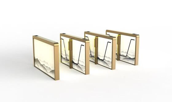 Bon prix Portes de vitesse biologiques pour le centre de fitness de la salle de gym Entrée Système de gestion de contrôle d'accès Solution tourniquet Économie d'espace en ligne