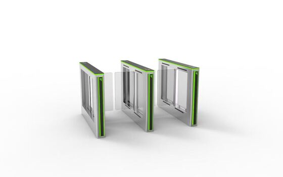 Bon prix Nouveau modèle de portillon de contrôle de servo-moteur pour passage rapide piétonnier, taille mi-hauteur en ligne