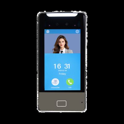 AI Waterproof Visible Light Facial Recognition Access Control System with Time Attendance