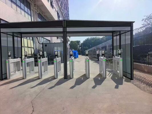Bon prix Système d'entrée sécurisé de porte de contrôle d'accès de reconnaissance faciale de porte de tourniquet par le fabricant en ligne