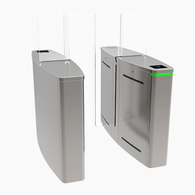 Bon prix Finger Print Reader Entrance Control Sliding Barrier Automated Entrance Gym Membership Turnstile en ligne