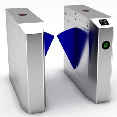 Bon prix Porte de sécurité de tourniquet de contrôle d'accès de la porte RFID de barrière d'aileron de supermarché en ligne