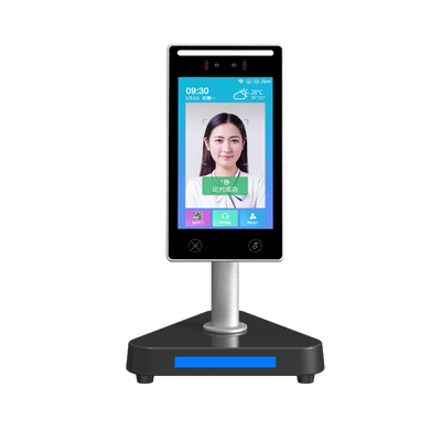Bon prix Code Qr IC / carte d'identité balayage et reconnaissance faciale Temps de présence Terminal 10 pouces en ligne