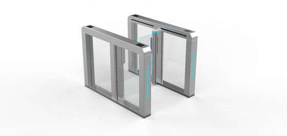 Bon prix Système de contrôle d'accès par portillon de sécurité avec lecteur d'empreintes digitales, QR code et carte RFID en acier inoxydable 304 en ligne