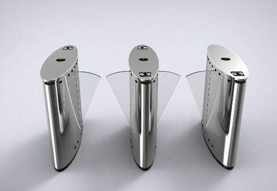 Bon prix Direct Drive SUS316 Carte Mifare Barrière automatique à clapet en ligne