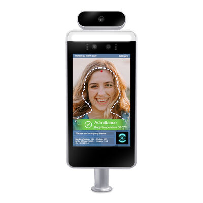 Bon prix FCC Distance 150cm 8 pouces de reconnaissance faciale thermomètre infrarouge en ligne