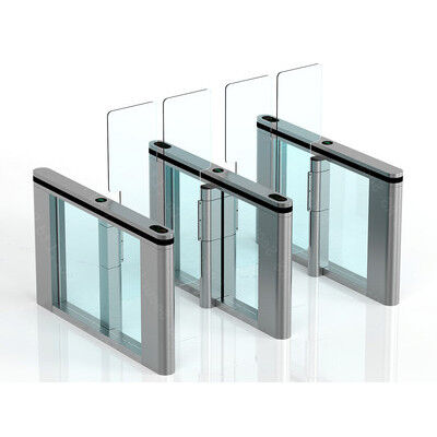 Bon prix Barrière de contrôle d'accès par tourniquet à clapet SUS316 avec moteur servo et RFID en ligne