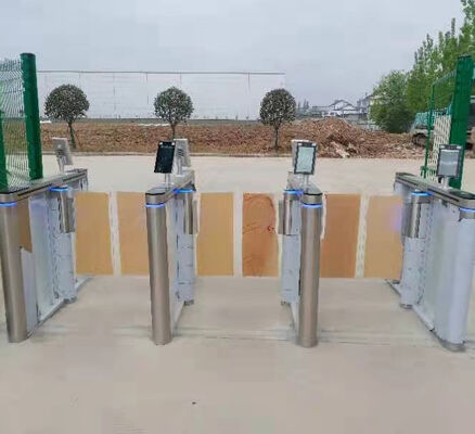 SUS304 SS316 Vitesse de sécurité Porte de tour à tour piétonne Pour l'école de bureau