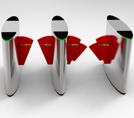 Bon prix Barrière à rabat rétractable avec moteur sans balai et lecteur de carte RFID pour voie fauteuil roulant en ligne