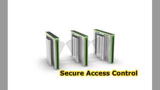 Flap Barrier Turnstile Security Gate Access Control